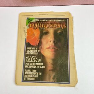 Vintage Rolling Stone Magazine Maria Muldaur David Bowie August 1, 1974 Music